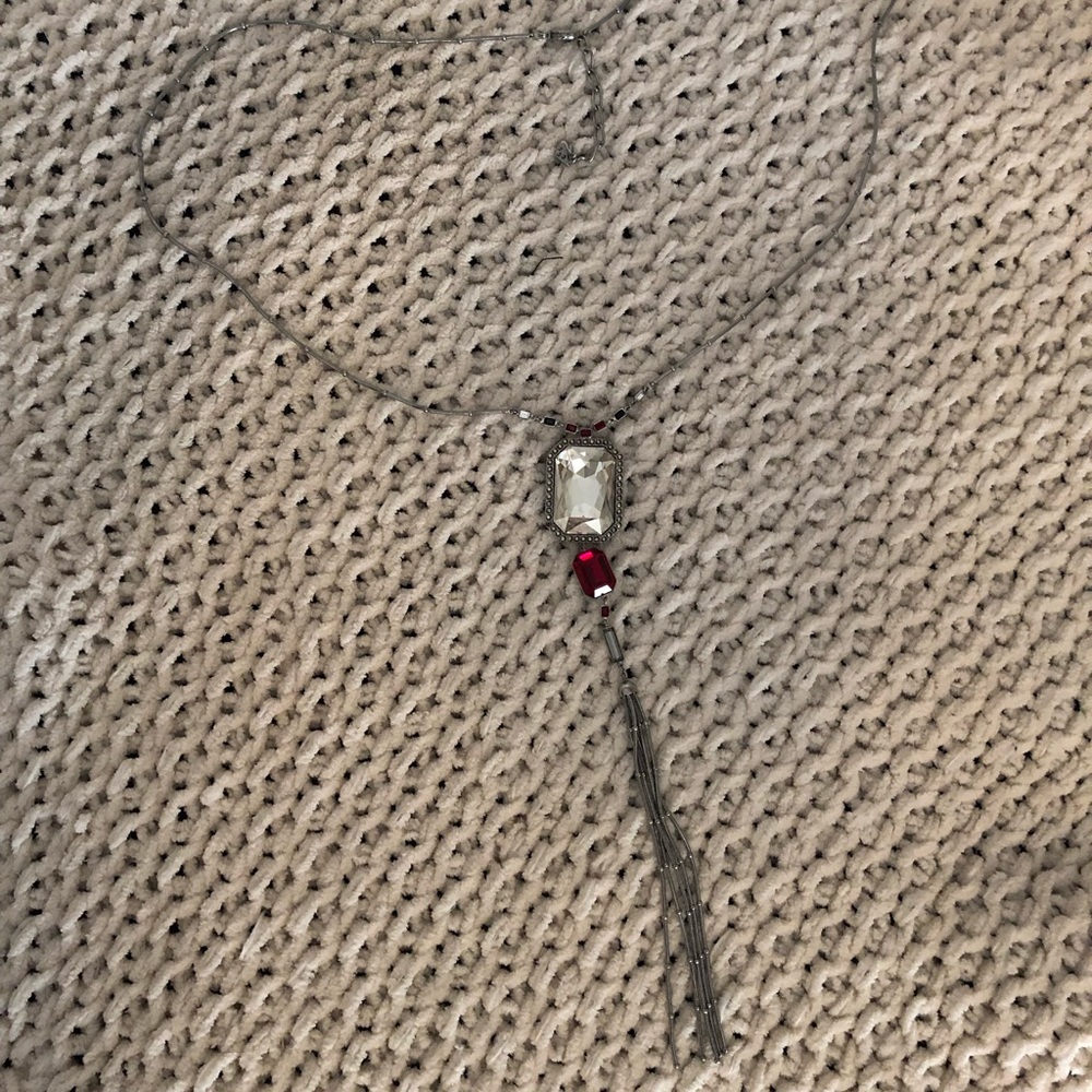 Swarovski Singapore Tassel necklace
